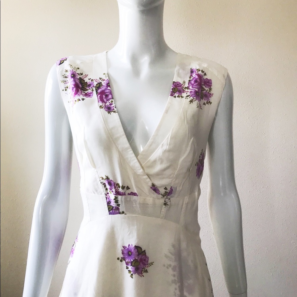 Free people floral high low dress - Picture 5 of 8